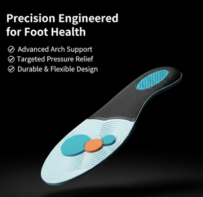 Arch Support Orthopedic Insoles for Men & Women – Shock-Absorbing Sports Shoe Inserts--FirstStep